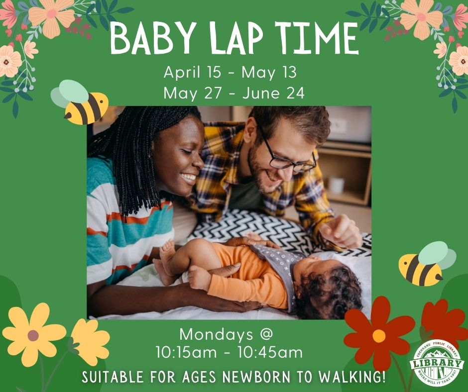 Dropin Baby Lap Time (Parented) Monday Town of Cochrane